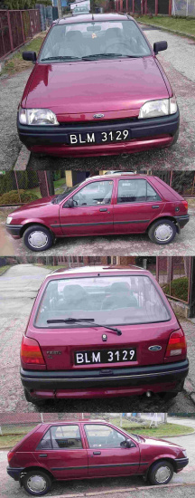 Zabytkowa FORD FIESTA BE-13 w idealnym stanie