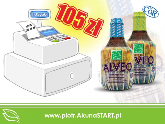 ALVEO po 105 zł prosto z magazynu Akuna!