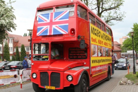 Autobus Londyński Reklama do Wynajęcia 