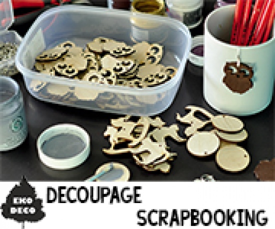 Elementy do decoupage, scrapbooking
