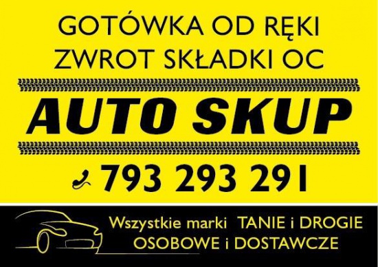 Profesjonalny skup aut tanich i drogich oraz dostawczych 