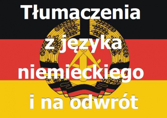 NIEMIECKI - TŁUMACZENIA - KOREPETYCJE - OPRACOWANIA TEKSTOWE