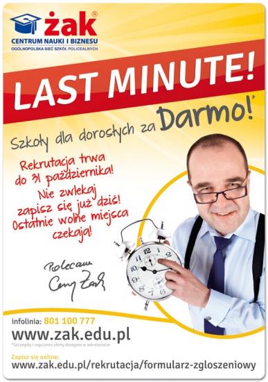 Zapisz się do szkoły last minute!