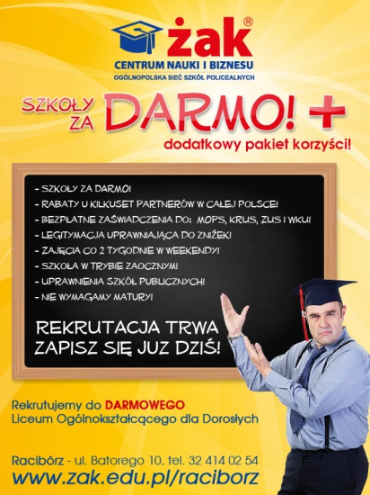 Liceum dla dorosłych rekrutacja zimowa!