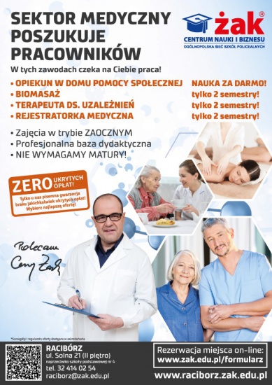 Kształcimy rejestratorki medyczne!