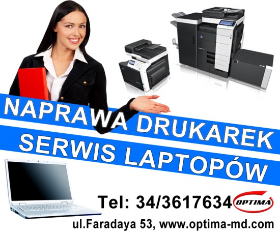 Serwis laptopów - naprawa drukarek i kserokopiarek - Optima-md 