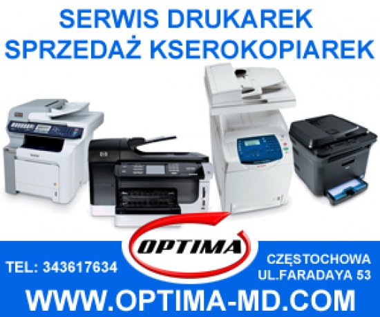 Sprzedaż kserokopiarek Częstochowa - Optima-md 