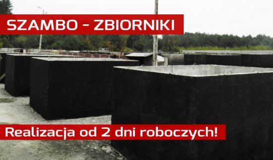 Szambo | Zbiorniki | Betonowe | Certyfikat UE | Najtaniej