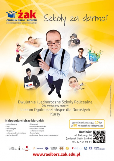 ŻAK - Szkoły za darmo, rekrutacja zimowa!